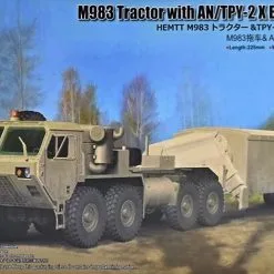 Trumpeter 1/72 US M983 Tractor With AN/TPY-2 X-Band Radar # 07177 5 Trumpeter 1/72 US M983 Tractor With AN/TPY-2 X-Band Radar # 07177 -Aircraft Kits Sales trm07177box