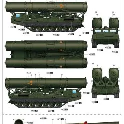 Trumpeter 1/35 Russian S-300V 9A84 SAM # 09520 22 Trumpeter 1/35 Russian S-300V 9A84 SAM # 09520 -Aircraft Kits Sales trm09520 4
