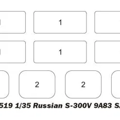 Trumpeter 1/35 Russian S-300V 9A85 SAM # 09521 24 Trumpeter 1/35 Russian S-300V 9A85 SAM # 09521 -Aircraft Kits Sales trm09521 3