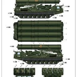 Trumpeter 1/35 Russian S-300V 9A85 SAM # 09521 25 Trumpeter 1/35 Russian S-300V 9A85 SAM # 09521 -Aircraft Kits Sales trm09521 4
