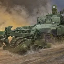 Trumpeter 1/35 Soviet BMR-3 Armoured Mine-Clearing Vehicle # 09552 33 Trumpeter 1/35 Soviet BMR-3 Armoured Mine-Clearing Vehicle # 09552 -Aircraft Kits Sales trm09552