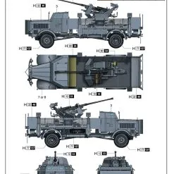 Trumpeter 1/35 L4500A W/ 3.7cm FlaK 37 # 09593 18 Trumpeter 1/35 L4500A W/ 3.7cm FlaK 37 # 09593 -Aircraft Kits Sales trm09593 3