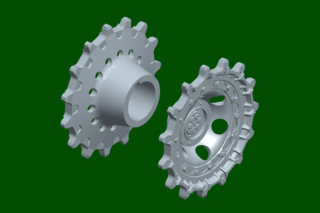 Trumpeter 1/35 2S25 Sprut- SD Amphibious Light Tank # 09599 23 Trumpeter 1/35 2S25 Sprut- SD Amphibious Light Tank # 09599 - Image 21