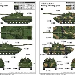 Trumpeter 1/35 2S25 Sprut- SD Amphibious Light Tank # 09599 29 Trumpeter 1/35 2S25 Sprut- SD Amphibious Light Tank # 09599 -Aircraft Kits Sales trm09599 3