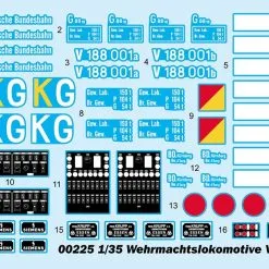 Trumpeter 1/35 Wehrmachtslokomotive V188 # 00225 -Aircraft Kits Sales tu00225 2
