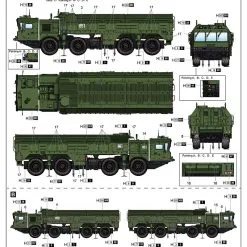 Trumpeter 1/35 Russian 9P78-1 TEL For 9K720 Iskander-M System (SS-26 Stone) # 01051 28 Trumpeter 1/35 Russian 9P78-1 TEL For 9K720 Iskander-M System (SS-26 Stone) # 01051 -Aircraft Kits Sales tu01051pic4