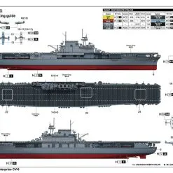 Trumpeter 1/200 USS Enterprise CV-6 # 03712 32 Trumpeter 1/200 USS Enterprise CV-6 # 03712 -Aircraft Kits Sales tu03712pic3