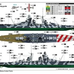 Trumpeter 1/350 Fiume Italian Heavy Cruiser # 05348 -Aircraft Kits Sales tu05348 7