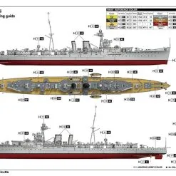 Trumpeter 1/350 HMS Calcutta C-class Light Cruiser. # 05362 -Aircraft Kits Sales tu05362 1pic4