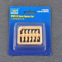Trumpeter 1/200 WWII US Navy Figures Set (60 Figures) # 06633 -Aircraft Kits Sales tu06633