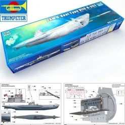 Trumpeter 1/48 DKM U-Boat Type VIIC U-552 (WWII) # 06801 -Aircraft Kits Sales tu06801pro