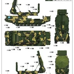 Trumpeter 1/35 Soviet S-300V 9S32 Radar # 09522 31 Trumpeter 1/35 Soviet S-300V 9S32 Radar # 09522 -Aircraft Kits Sales tu09522 13