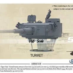 Takom U-Star 1/48 Pz.Kpfw.VI Tiger I Early Production Full Interior Kursk # 006 -Aircraft Kits Sales uano006 13