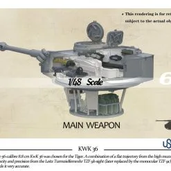Takom U-Star 1/48 Pz.Kpfw.VI Tiger I Early Production Full Interior Kursk # 006 -Aircraft Kits Sales uano006 14