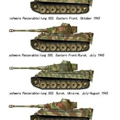 Takom U-Star 1/48 Pz.Kpfw.VI Tiger I Early Production Full Interior Kursk # 006 -Aircraft Kits Sales uano006 8