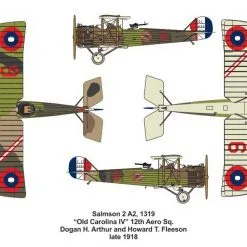 Valom 1/144 Salmson 2 A2 (Double Set) # 14430 9 Valom 1/144 Salmson 2 A2 (Double Set) # 14430 -Aircraft Kits Sales val14430 1