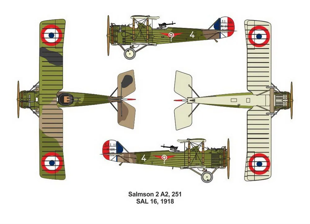 Valom 1/144 Salmson 2 A2 (Double Set) # 14430 5 Valom 1/144 Salmson 2 A2 (Double Set) # 14430 - Image 3