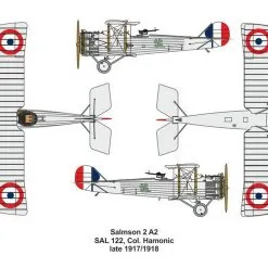 Valom 1/144 Salmson 2 A2 (Double Set) # 14430 12 Valom 1/144 Salmson 2 A2 (Double Set) # 14430 -Aircraft Kits Sales val14430 4