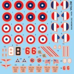 Valom 1/144 Salmson 2 A2 (Double Set) # 14430 13 Valom 1/144 Salmson 2 A2 (Double Set) # 14430 -Aircraft Kits Sales val14430 5