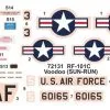 Valom 1/72 McDonnell RF-101C Voodoo "Sun Run" # 72131 -Aircraft Kits Sales val72131 2