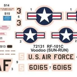 Valom 1/72 McDonnell RF-101C Voodoo "Sun Run" # 72131