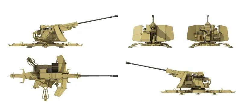 Custom Scale 1/35 5,5cm Flak (VG2) Gerät 58 # 35001 9 Custom Scale 1/35 5,5cm Flak (VG2) Gerät 58 # 35001 - Image 7