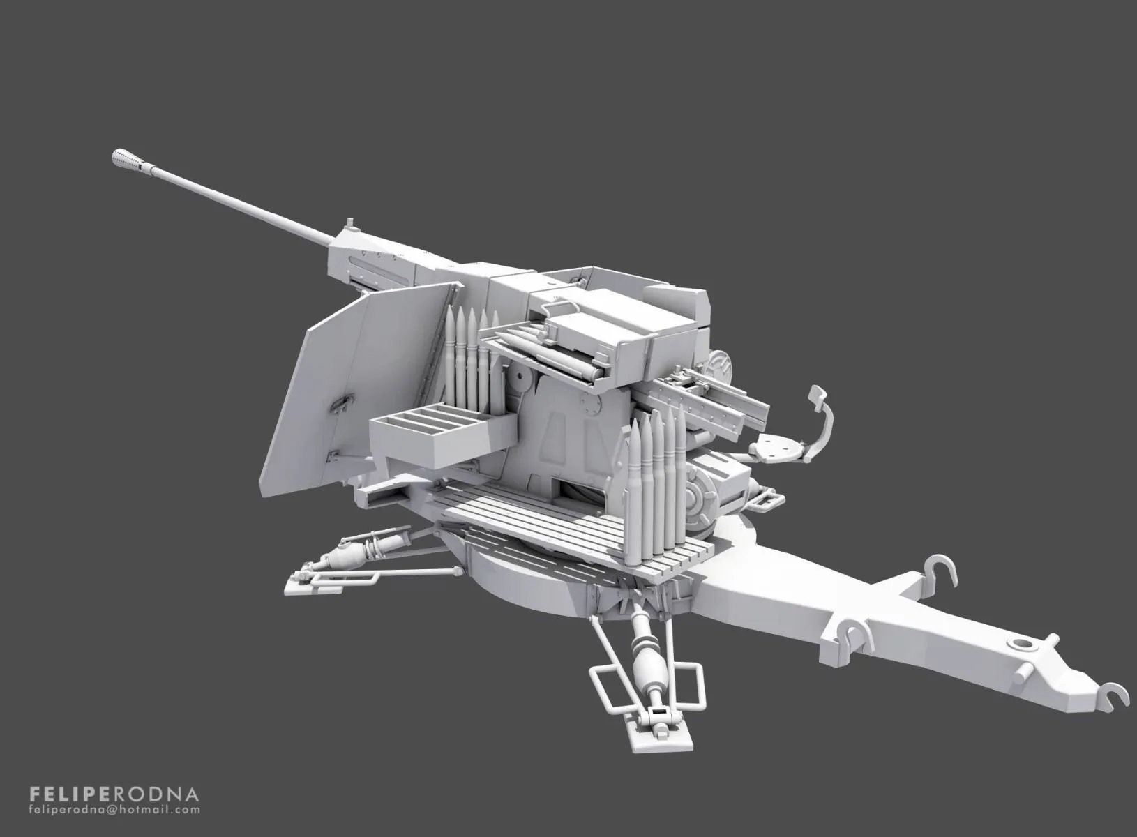 Custom Scale 1/35 5,5cm Flak (VG2) Gerät 58 # 35001 12 Custom Scale 1/35 5,5cm Flak (VG2) Gerät 58 # 35001 - Image 10