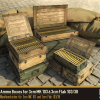Custom Scale 1/35 Ammo Boxes For 3cm MK103 And 3cm Flak 103/38 # 35003 -Aircraft Kits Sales vk35003