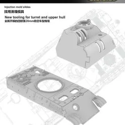 Vespid Models 1/72 20mm Flakvierling Auf Panther G Fahrgestell # 720012 -Aircraft Kits Sales vs720012 1