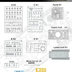 Vespid Models 1/72 20mm Flakvierling Auf Panther G Fahrgestell # 720012 -Aircraft Kits Sales vs720012 7