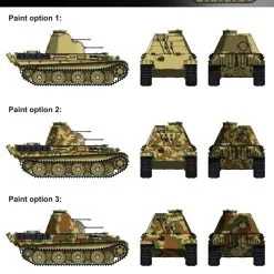 Vespid Models 1/72 20mm Flakvierling Auf Panther G Fahrgestell # 720012 -Aircraft Kits Sales vs720012 8