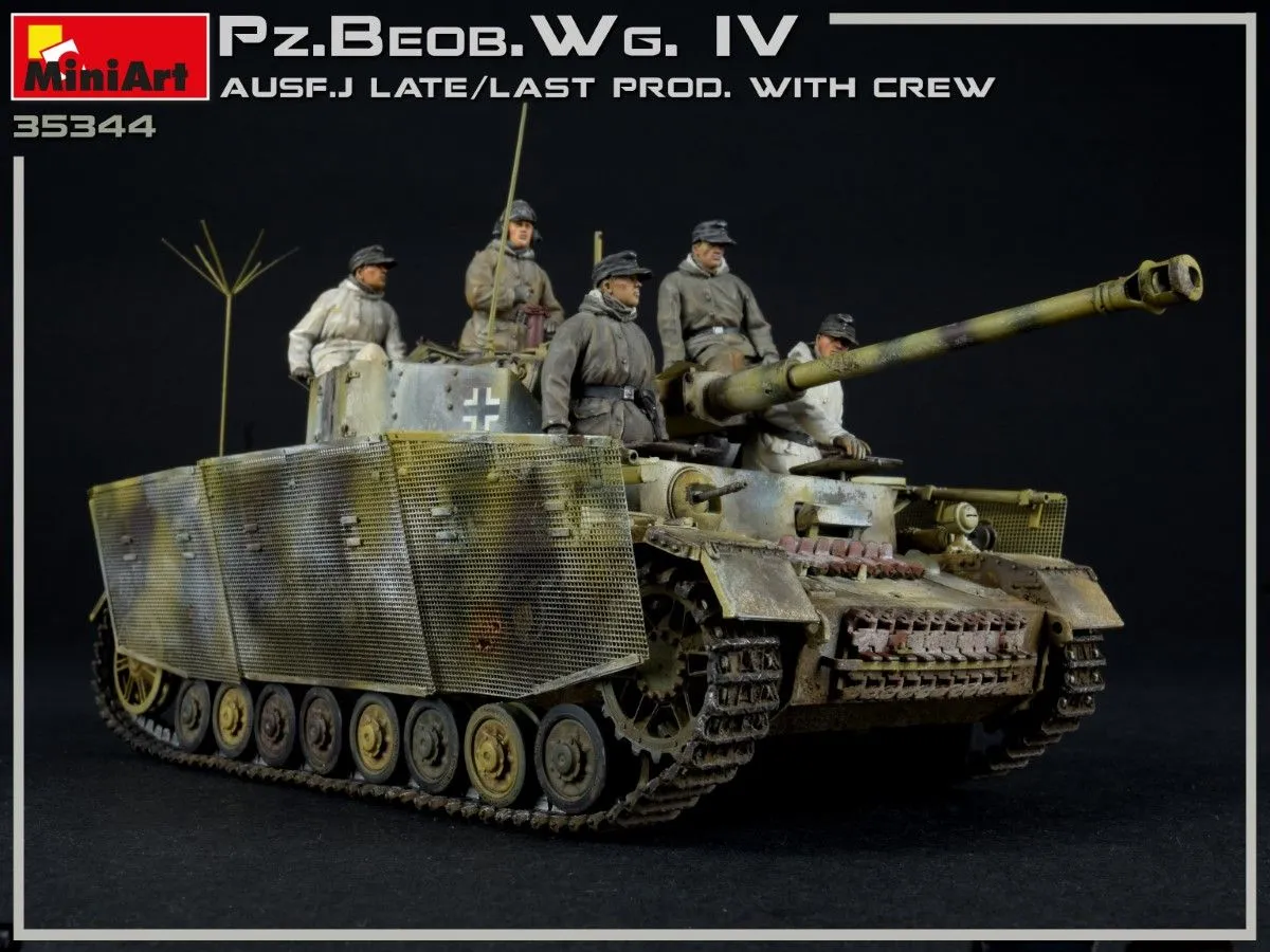 MiniArt 1/35 Pz.Beob.Wg.IV Ausf. J LATE/LAST PROD. 2 IN 1 W/CREW # 35344 19 MiniArt 1/35 Pz.Beob.Wg.IV Ausf. J LATE/LAST PROD. 2 IN 1 W/CREW # 35344 - Image 17
