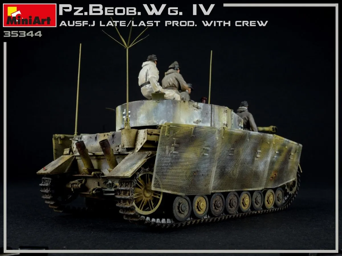 MiniArt 1/35 Pz.Beob.Wg.IV Ausf. J LATE/LAST PROD. 2 IN 1 W/CREW # 35344 20 MiniArt 1/35 Pz.Beob.Wg.IV Ausf. J LATE/LAST PROD. 2 IN 1 W/CREW # 35344 - Image 18