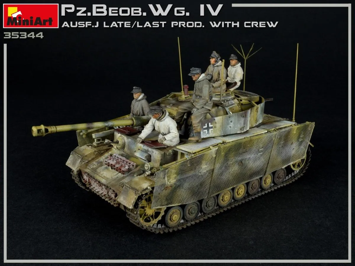 MiniArt 1/35 Pz.Beob.Wg.IV Ausf. J LATE/LAST PROD. 2 IN 1 W/CREW # 35344 21 MiniArt 1/35 Pz.Beob.Wg.IV Ausf. J LATE/LAST PROD. 2 IN 1 W/CREW # 35344 - Image 19