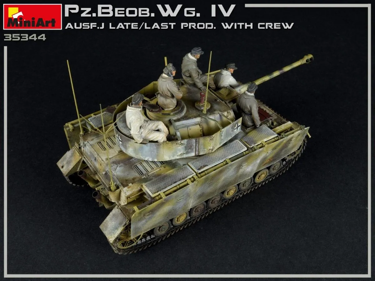 MiniArt 1/35 Pz.Beob.Wg.IV Ausf. J LATE/LAST PROD. 2 IN 1 W/CREW # 35344 22 MiniArt 1/35 Pz.Beob.Wg.IV Ausf. J LATE/LAST PROD. 2 IN 1 W/CREW # 35344 - Image 20