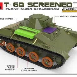 Miniart 1/35 T-60 Screened Plant 264 Stalingrad (IntKit) # 35237 -Aircraft Kits Sales web 35237 promo 02