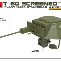 Miniart 1/35 T-60 Screened Plant 264 Stalingrad (IntKit) # 35237 -Aircraft Kits Sales web 35237 promo 07
