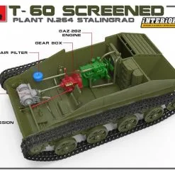 Miniart 1/35 T-60 Screened Plant 264 Stalingrad (IntKit) # 35237 -Aircraft Kits Sales web 35237 promo 09