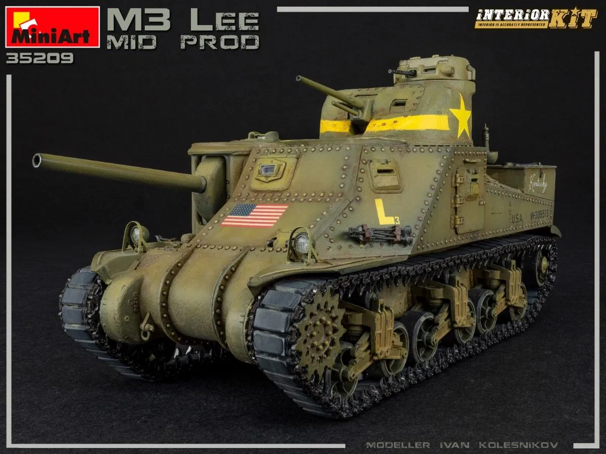 Miniart 1/35 M3 Lee Mid Prod. Interior Kit # 35209 16 Miniart 1/35 M3 Lee Mid Prod. Interior Kit # 35209 - Image 14