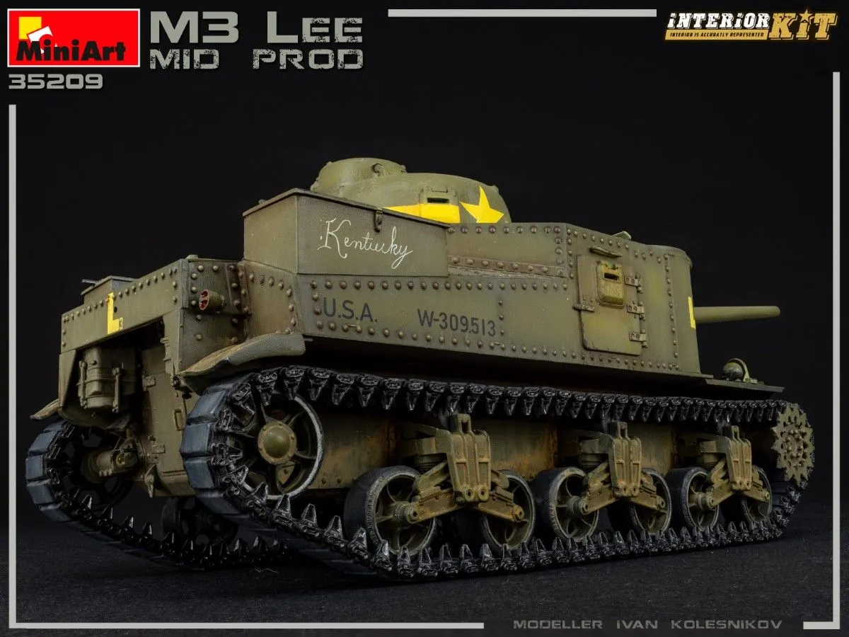 Miniart 1/35 M3 Lee Mid Prod. Interior Kit # 35209 17 Miniart 1/35 M3 Lee Mid Prod. Interior Kit # 35209 - Image 15