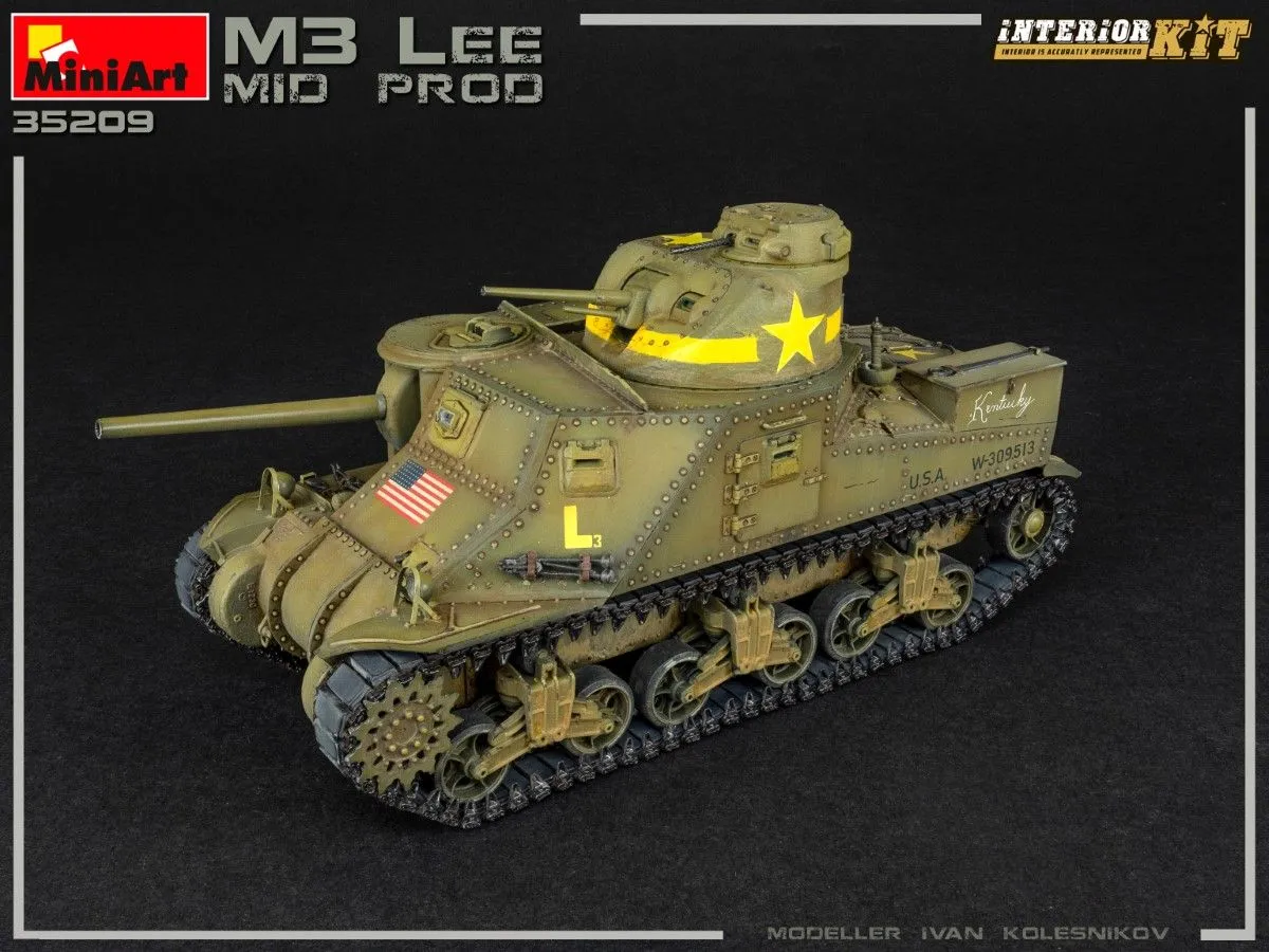 Miniart 1/35 M3 Lee Mid Prod. Interior Kit # 35209 18 Miniart 1/35 M3 Lee Mid Prod. Interior Kit # 35209 - Image 16