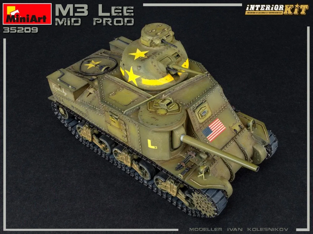 Miniart 1/35 M3 Lee Mid Prod. Interior Kit # 35209 19 Miniart 1/35 M3 Lee Mid Prod. Interior Kit # 35209 - Image 17