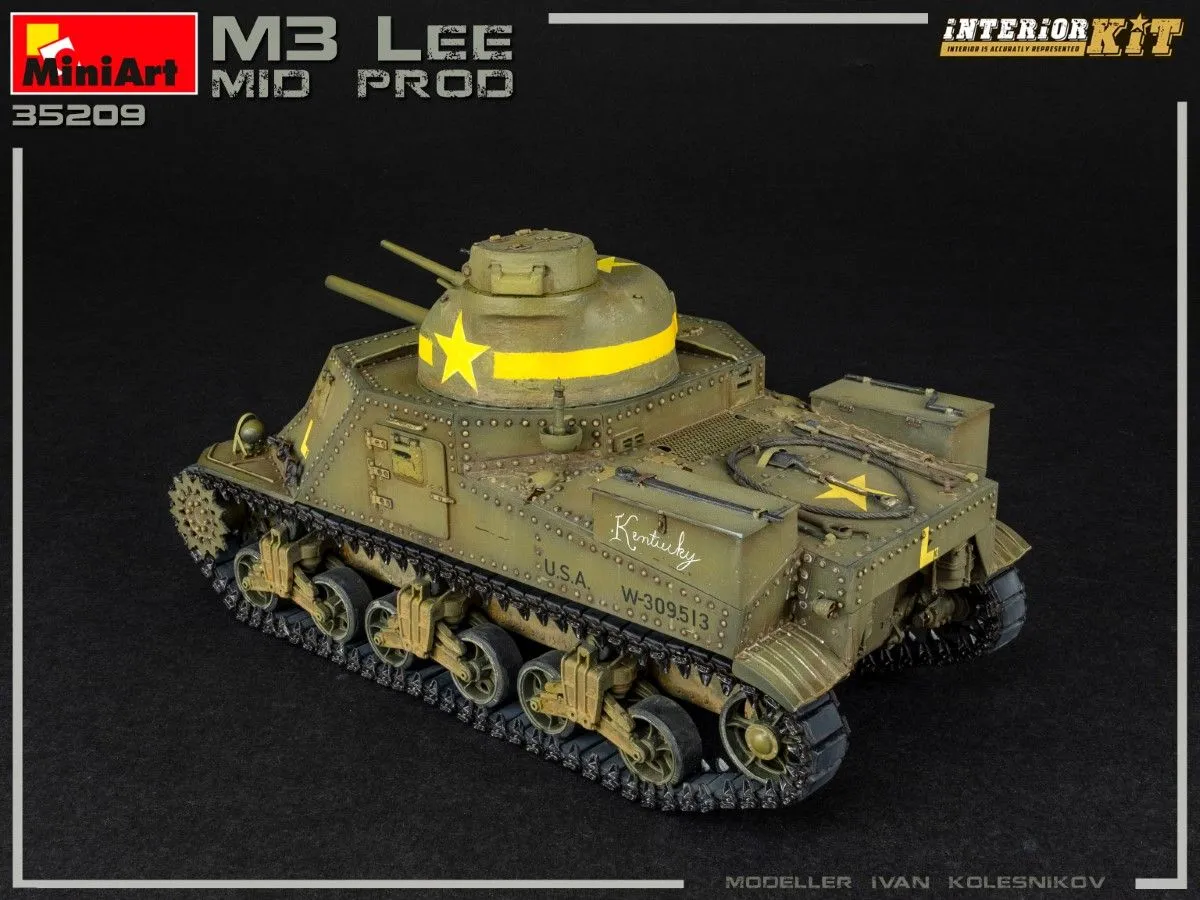 Miniart 1/35 M3 Lee Mid Prod. Interior Kit # 35209 21 Miniart 1/35 M3 Lee Mid Prod. Interior Kit # 35209 - Image 19