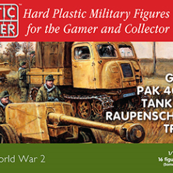 The Plastic Soldier Company 1/72 Pak 40 And Raupenschlepper Tractor # G20005