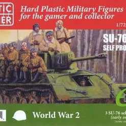 The Plastic Soldier Company The Plastic Soldier 1/72 Russian SU-76 Self Propelled Gun X 3