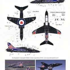 Xtradecal 1/72 RAF 2009 Display Hawks # 72100