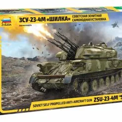 Zvezda 1/35 Soviet Self-propelled Anti-aircraft Gun ZSU-23-4 "Shilka" # 3635 17 Zvezda 1/35 Soviet Self-propelled Anti-aircraft Gun ZSU-23-4 "Shilka" # 3635 -Aircraft Kits Sales zve3635 7