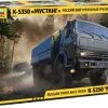 Zvezda 1/35 Kamaz 3 Axle Truck # 3697 1 Zvezda 1/35 Kamaz 3 Axle Truck # 3697 -Aircraft Kits Sales zve3697