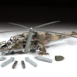 Zvezda 1/48 Mil Mi-24V/VP The Mi-24 (NATO Code “Hind") # 4823 14 Zvezda 1/48 Mil Mi-24V/VP The Mi-24 (NATO Code “Hind") # 4823 -Aircraft Kits Sales zve4823 5