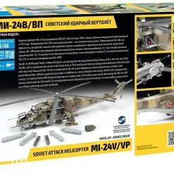 Zvezda 1/48 Mil Mi-24V/VP The Mi-24 (NATO Code “Hind") # 4823 15 Zvezda 1/48 Mil Mi-24V/VP The Mi-24 (NATO Code “Hind") # 4823 -Aircraft Kits Sales zve4823 6